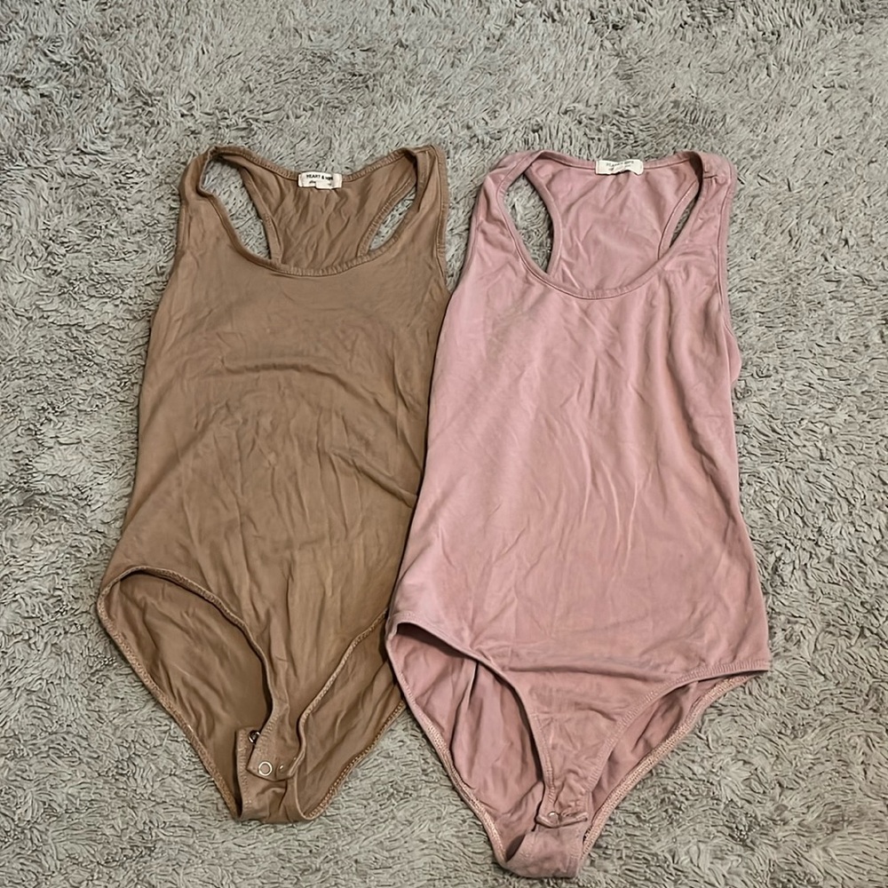 Set Of 2 Tank Bodysuits